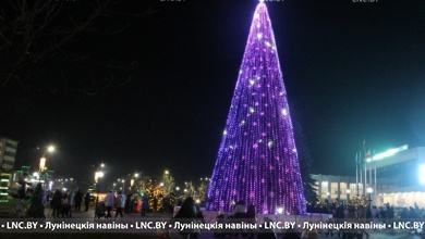 Новогодний сезон стартовал в Микашевичах