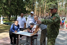 На Белом озере в Лунинецком районе стартовал особенный турслет