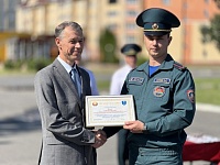 Сотрудники РОЧС отметили профессиональный праздник