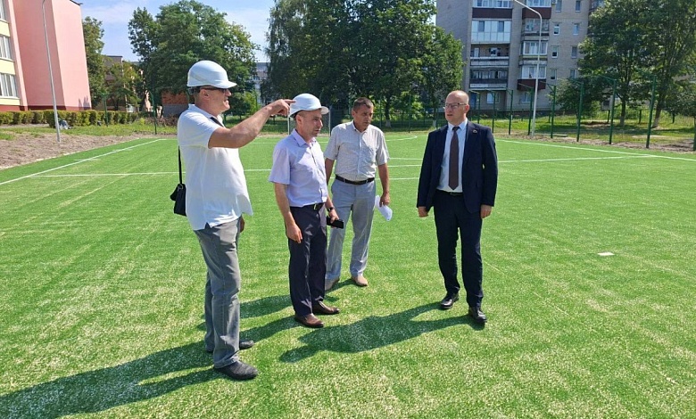 Новый стадион и спортивные площадки появятся в Лунинце