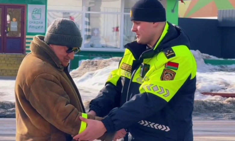 Акцию «Стань заметнее в темноте» провели в Лунинце