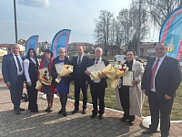 Заслуженные награды вручили лунинчанам