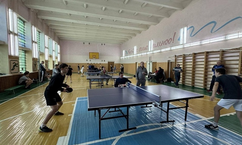 Лунинчане вышли в финал областной спартакиады по настольному теннису  
