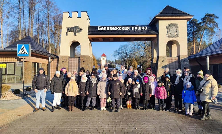 В Микашевичах организовали поездку в Национальный парк