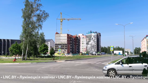 Дом "Гранита" возводится в Микашевичах