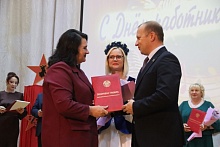 Работников культуры чествовали в Лунинце