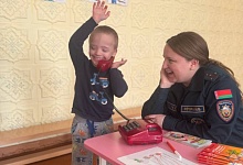 Дети «вызывали» спасателей в Лунинце