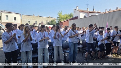 Летний образовательный лагерь организован для учащихся Брестской области и Пензы