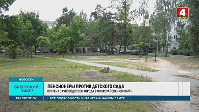 В Бресте пенсионеры выступили против строительства детского сада 