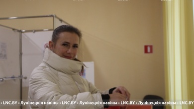Датэрміновае галасаванне на выбарах Прэзідэнта Рэспублікі Беларусь у Лунінцы