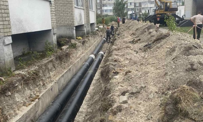 Не все так просто! В Микашевичах модернизируют тепловые сети