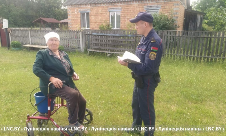 Отработку Лунинского и Богдановского сельсоветов провели милиционеры совместно с заинтересованными службами