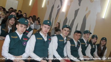 Военно-патриотическому клубу «Спасатель» в Лунинце исполнился год 