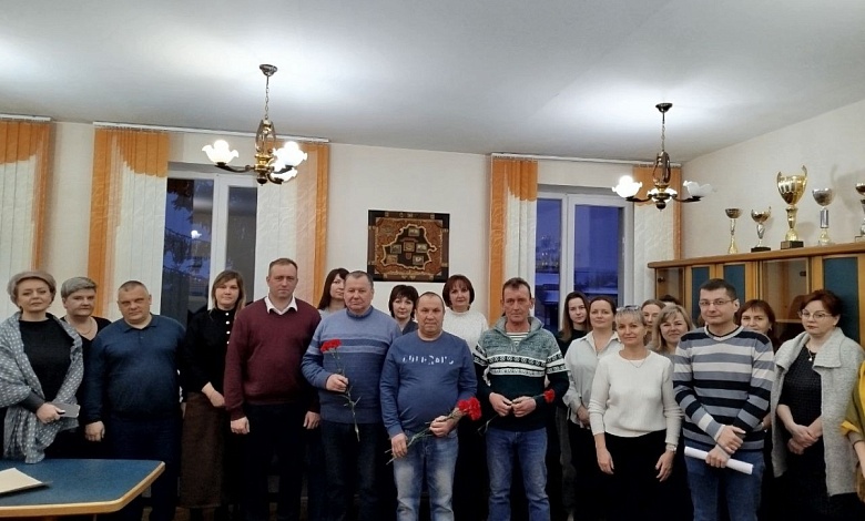 Воинов-афганцев чествовали в трудовых коллективах Лунинецкого района