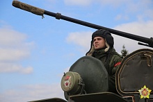 Проверка боевой готовности. Колонны бронетехники выдвинулись в назначенный район 