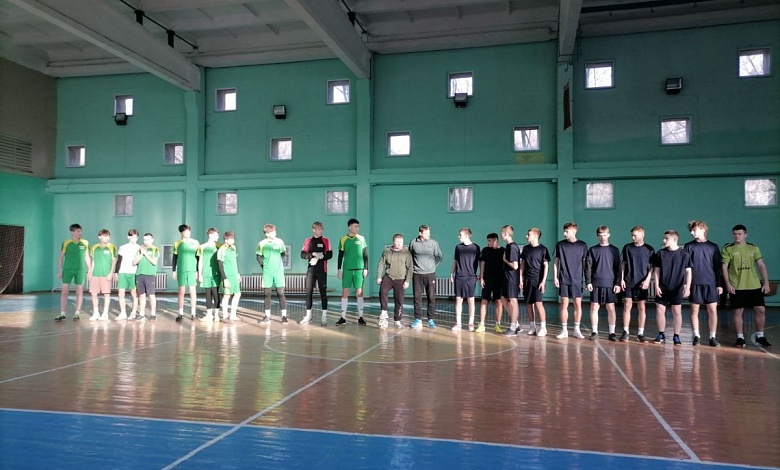 Проходит финал первенства Лунинецкого района по мини-футболу