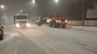 Все силы Лунинецкого ЖКХ брошены на очистку Лунинца и Микашевичей от снега