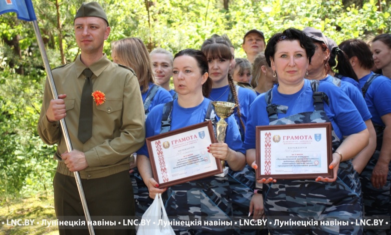 Сандружинники Лунинетчины прошли испытания