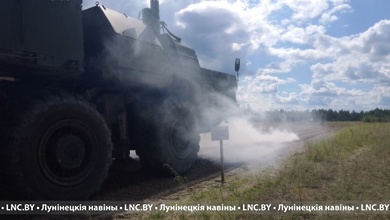 Военнослужащие Лунинца завершили полевой выход тактическим учением