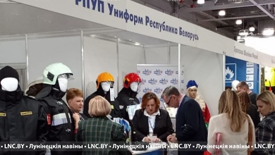 Большой интерес! "Униформ" представляет свою продукцию на международной выставке
