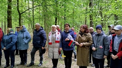 Митинг-реквием состоялся в Лунинецком районе