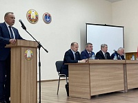 Михаил Русый встречается с коллективом ОАО "Полесьеэлектромаш" в Лунинце