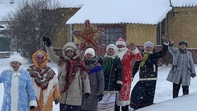Традиционные «Колядки» организовали в Лунинце