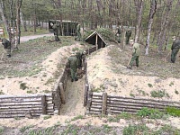 Военнослужащие 56 зенитного ракетного полка приняли участие в республиканском субботнике