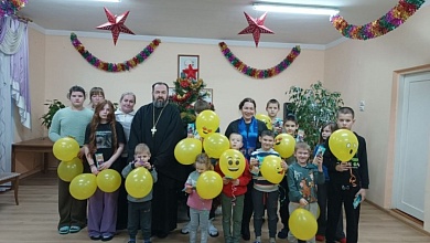 Наши дети! Поколядовали и день рождения отметили в Социально-педагогическом центре в аг. Вулька-1 