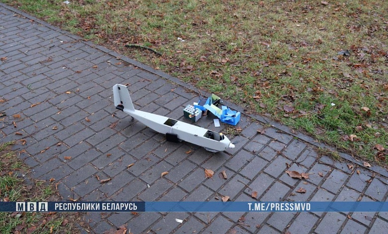 В Гродно рухнул западный БПЛА, запущенный из Литвы
