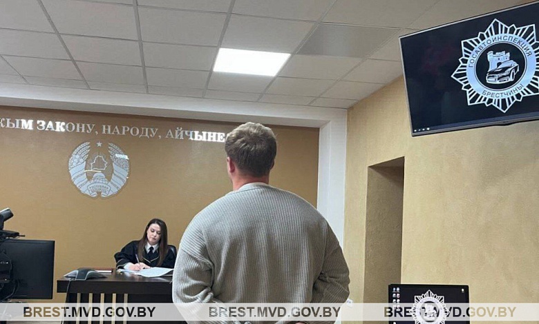 Брестчанина судили за повторную пьяную езду на авто. Приговор - ограничение свободы и огромный штраф