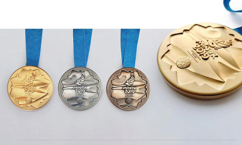 В мире презентовали медали II Европейских игр 2019 года