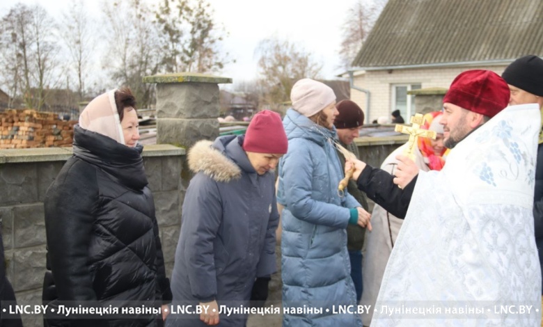 Крещение Господне: праздничное Богослужение в храме Лунинца. Фоторепортаж