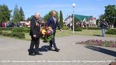 День Победы в Лунинце (часть 2)