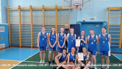 Чемпионками района по баскетболу стали девушки из г.Микашевичи