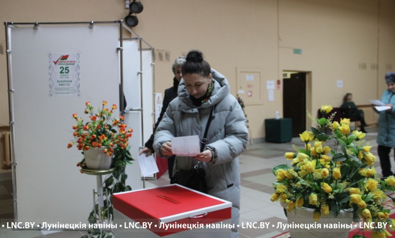 Я отдаю свой голос за... Лунинчане голосуют на выборах
