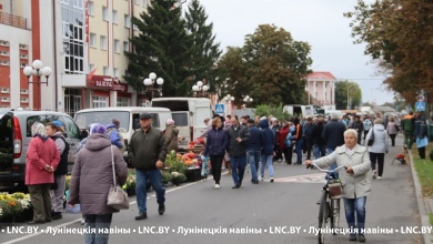 В Лунинце стартовал сезон осенних сельскохозяйственных ярмарок