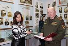 Орден Славы III степени передан в Лунинецкий краеведческий музей