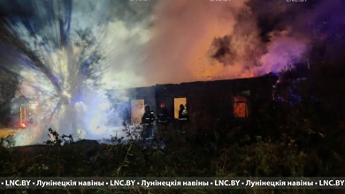 Хозяин покурил? Жилой дом сгорел в Дребске 