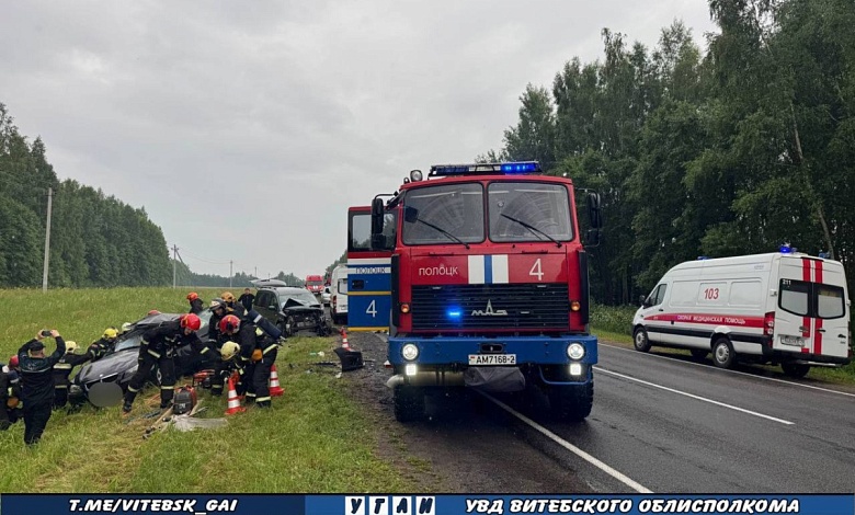 Девушка погибла в ДТП в Полоцком районе 