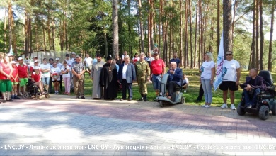 Областной турслет для людей с ограниченными возможностями проходит в Лунинецком районе