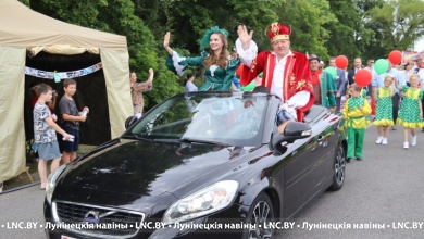 Фотомгновения регионального праздника "Лунінецкія клубніцы" 