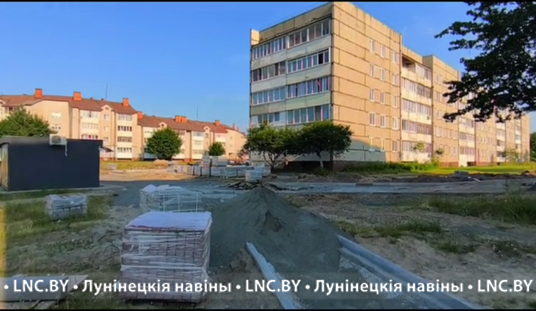 Жилые кварталы: продолжается благоустройство Микашевичей