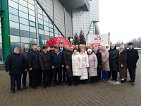 Лунинчане участвуют в праздновании юбилея 1региона в Бресте