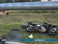 Мотоциклист разбился насмерть в Березовском районе