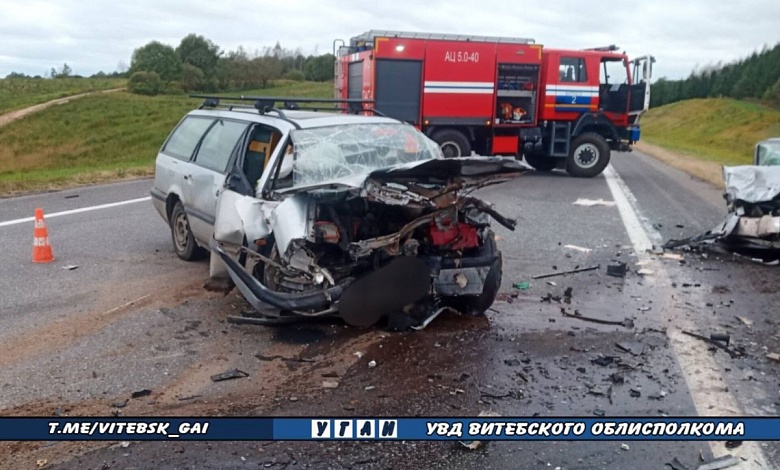 Смертельное ДТП в Витебском районе: один человек погиб, двое пострадали 