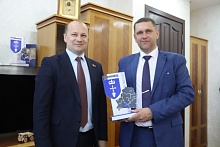 Деловые и культурные контакты налаживают в Лунинце с регионами России