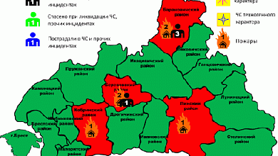 Погибли три человека при пожаре в Барановичах, ещё один — в Березовском районе   