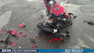 Погибли 13 человек. В Брестской области зарегистрировано 69 ДТП с участием мототранспорта