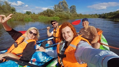 Умеют отдыхать работники Лунинецкого лесхоза